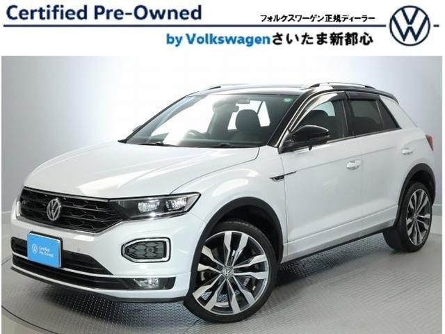 Ｔ－ロック ＴＤＩ　Ｒライン　認定中古車　Ｃｅｒｔｉｆｉｅｄ　Ｐｒｅ－ｏｗｎｅｄ　禁煙車　ワンオーナー　２．０ＴＤＩ　６速ＤＳＧ　デジタルメーター　１９インチアルミホイール　純正インフォテイメントシステム　電動パワーテールゲート（1枚目）