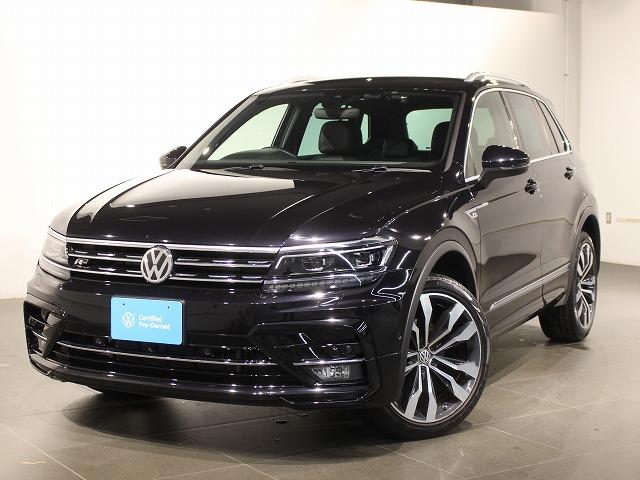 ティグアン ＴＤＩ　４モーション　Ｒライン　ディナウディオ　４ＭＯＴＩＯＮ（四輪駆動）　ディーゼルモデル　ヒートシーター　レザーシート　ディープブラックパールエフェクト　パワーシート（1枚目）