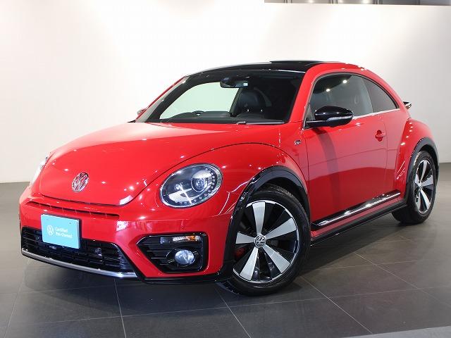 ザ・ビートル(フォルクスワーゲン) ２．０Ｒライン　２リッター　ナビゲーション　ステンレスフッドペダル　レザーシート　オートエアコン　ＣＤプレーヤー 中古車画像