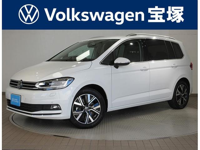 ゴルフトゥーラン（フォルクスワーゲン）ＴＳＩ　ハイライン　ＬＥＤヘッドライト　トラベルアシスト　ＡＣＣ　スマートキー　後方死角検知機能　レーンキープアシスト　１７インチアルミホイール　Ｄｉｓｃｏｖｅｒパッケージ 中古車画像