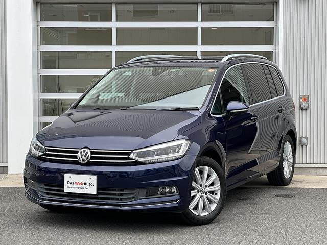 ゴルフトゥーラン(フォルクスワーゲン) ＴＳＩ　ハイライン　ワンオーナー　禁煙車　ＬＥＤヘッドライト　純正ナビゲーション　純正アルミホイール　パワーバックドア　バックカメラ　３ゾーンフルオートエアコン 中古車画像