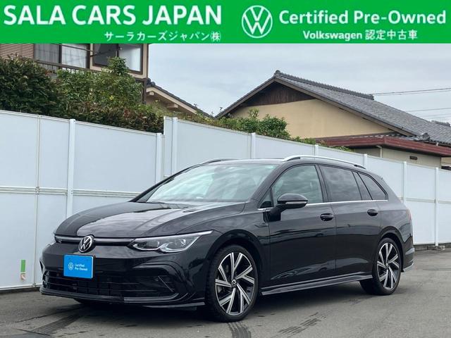 ゴルフヴァリアント(フォルクスワーゲン) ｅＴＳＩ　Ｒライン　ＩＱライト　トラベルアシスト　アンビエントライト　ワイヤレスチャージ　デジタルメータ　シートヒーター　ブラインドスポット　レーンアシスト　アップコネクト　ステアリングヒーター 中古車画像