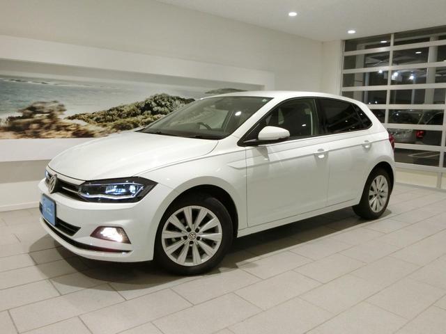 ポロ(フォルクスワーゲン) ＴＳＩハイライン　認定中古車保証　ワンオーナー　ＬＥＤライト　ナビ／ＴＶ　ＡＣＣ　衝突被害軽減ブレーキ 中古車画像