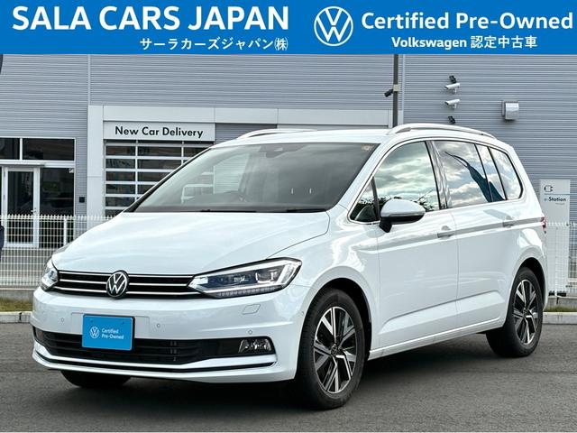 ゴルフトゥーラン（フォルクスワーゲン）ＴＳＩ　ハイライン　Ｄｅｍｏｃａｒ 中古車画像
