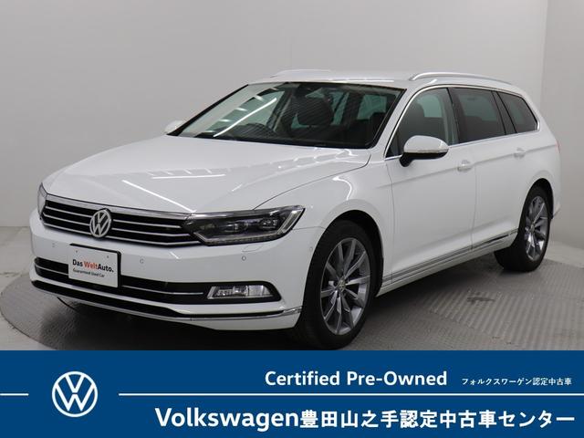 パサートヴァリアント(フォルクスワーゲン) ＴＳＩハイライン　認定中古車　ＶＷ　Ｐａｓｓａｔ　Ｖａｒｉａｎｔ　ＴＳＩ　Ｈｉｇｈｌｉｎｅ　ＬＥＤヘッドライト　レザーシート　バックモニター 中古車画像