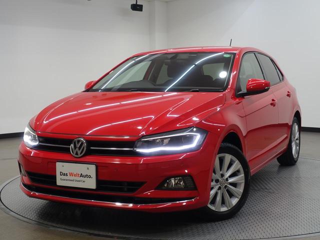 ポロ(フォルクスワーゲン) ＴＳＩハイライン　ＶＷ認定中古車　純正ナビ　バックカメラ　ブラインドスポットモニター　コーナーセンサー　ＬＥＤヘッドライト　クルーズコントロール　純正アルミホイール　ＥＴＣ 中古車画像