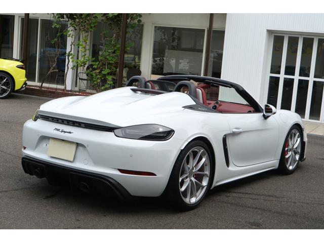 ７１８スパイダー ７１８スパイダー　左ハンドル／ＰＤＫ／スポエグ／スポクロ／正規ディ－ラ－車（5枚目）