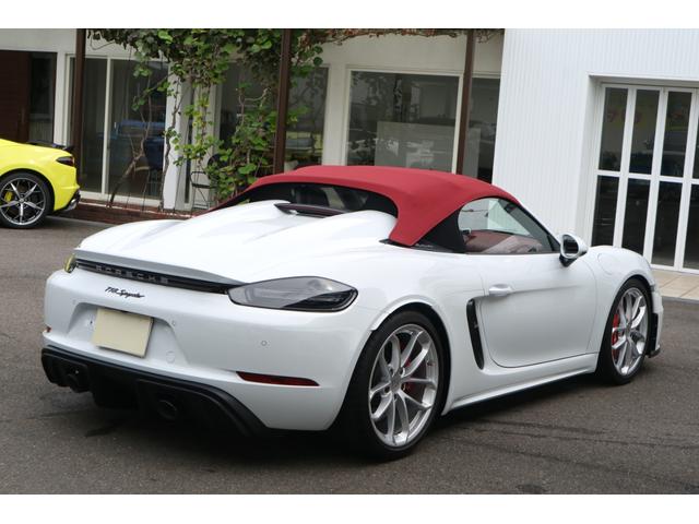 ７１８スパイダー ７１８スパイダー　左ハンドル／ＰＤＫ／スポエグ／スポクロ／正規ディ－ラ－車（6枚目）