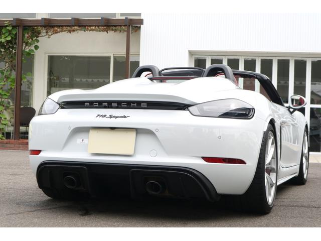 ７１８スパイダー ７１８スパイダー　左ハンドル／ＰＤＫ／スポエグ／スポクロ／正規ディ－ラ－車（7枚目）