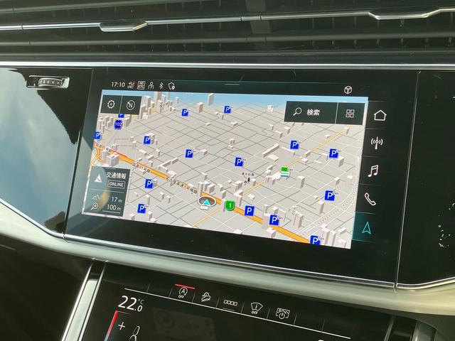 Ｑ７ ５５ＴＦＳＩクワトロ　Ｓライン　アルカンタラハーフレザーシート　電動シート　シートヒーター　バーチャルコックピット　エアサスペンション　アダプティブクルーズコントロール　サイドアシスト　レーンアシスト　ドライブセレクト（28枚目）