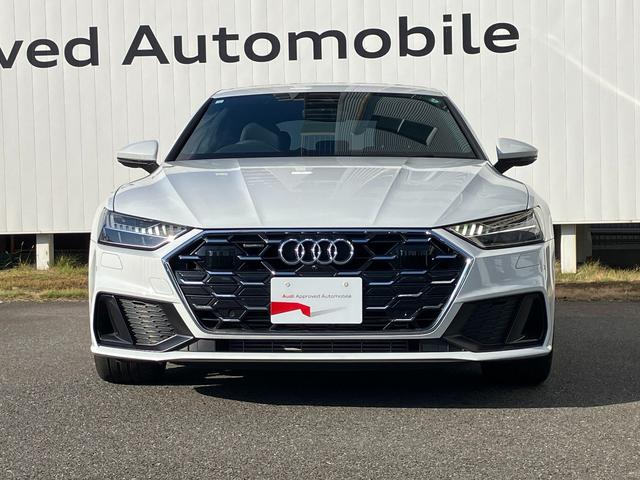Ａ７スポーツバック ４５ＴＦＳＩクワトロ　Ｓラインパッケージ　アダプティブクルーズコントロール　サイドアシスト　レーンアシスト　レザーシート　電動シート　シートヒーター　サラウンドビューカメラ　バーチャルコックピット　ＨＤマトリクスレーザーライト（4枚目）