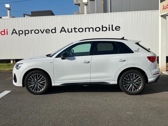 Ｑ３ ３５ＴＦＳＩ　Ｓライン　スマートフォンインターフェイス　ブラックスタイリング　プライバシーガラス　アダプティブクルーズコントロール　サイドアシスト　レーンアシスト　パーシャルレザーシート　シートヒーター　１９インチアルミ（2枚目）
