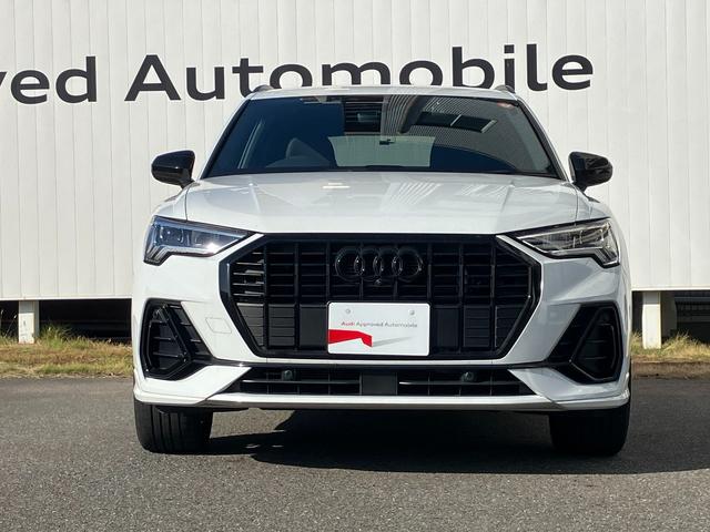 Ｑ３ ３５ＴＦＳＩ　Ｓライン　スマートフォンインターフェイス　ブラックスタイリング　プライバシーガラス　アダプティブクルーズコントロール　サイドアシスト　レーンアシスト　パーシャルレザーシート　シートヒーター　１９インチアルミ（4枚目）