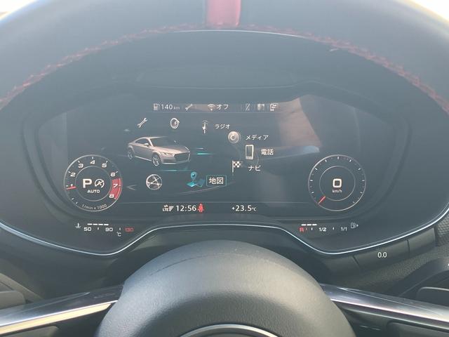 TTクーペ Sラインコンペティションプラス Sline マトリクスLEDヘッドライト ブラックスタイリング マグネティックライド プライバシーガラス クルーズコントロール 19インチアルミ レッドキャリパー RSリヤスポイラー(26枚目)