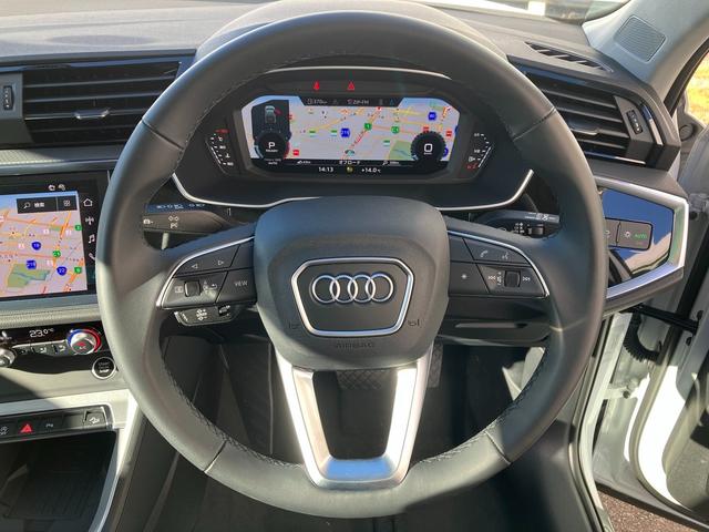 Ｑ３スポーツバック ３５ＴＦＳＩ　元デモカー　アダプティブクルーズコントロール　サイドアシスト　レーンアシスト　サラウンドビューカメラ　バーチャルコックピット　ＬＥＤヘッドライト　１８インチアルミ（46枚目）