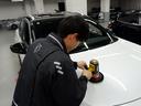 ボディーコーティングは専任スタッフが磨き・施工を実施。日頃の汚れが落ちやすく光沢を持続できます。