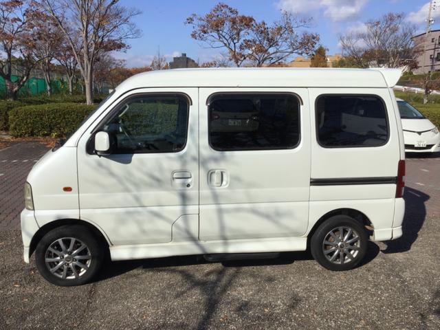 エブリイ ジョインターボＤＸ－ＩＩ　タイミングチェーン　ターボ　キーレス　社外ＡＷ　　フロントフォグ　リャスポイラー　パールホワイト　車検Ｒ９年１１月迄（4枚目）