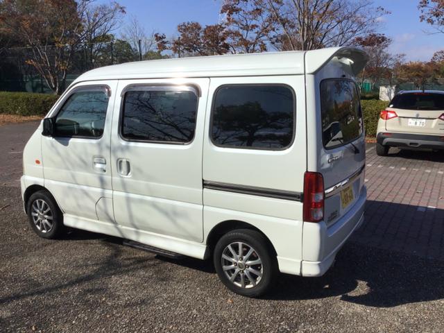 エブリイ ジョインターボＤＸ－ＩＩ　タイミングチェーン　ターボ　キーレス　社外ＡＷ　　フロントフォグ　リャスポイラー　パールホワイト　車検Ｒ９年１１月迄（5枚目）