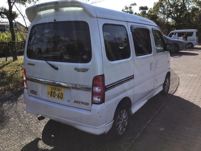 エブリイ ジョインターボＤＸ－ＩＩ　タイミングチェーン　ターボ　キーレス　社外ＡＷ　　フロントフォグ　リャスポイラー　パールホワイト　車検Ｒ９年１１月迄（7枚目）