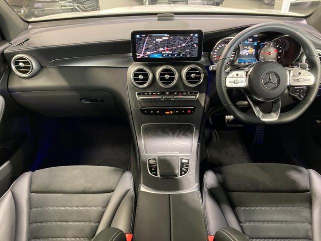 ＧＬＣ２２０ｄ４マチッククーペＡＭＧラインパッケージ　ガラスＳ／Ｒ　前後ドラレコ　パワーゲート／フットオープナー付　Ｆメモリー付パワーシート　ＦＲシートヒーター　レーダーセーフティＰＫＧ　ミーコネクト　ワイヤレスチャージ　３６０°カメラ　キーレスゴー(32枚目)