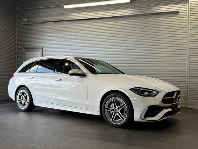 Ｃクラスステーションワゴン Ｃ２２０ｄステーションワゴンアバンギルドＡＭＧライＰ　ベーシックＰＫＧ　ドライバーズＰＫＧ　パノラミックＳ／Ｒ　ヘッドアップディスプレイ　レーダーセーフティＰＫＧ　パワーゲート／フットオープナー　ワイヤレスチャージ　３６０°カメラ　メモリー付パワーシート（7枚目）