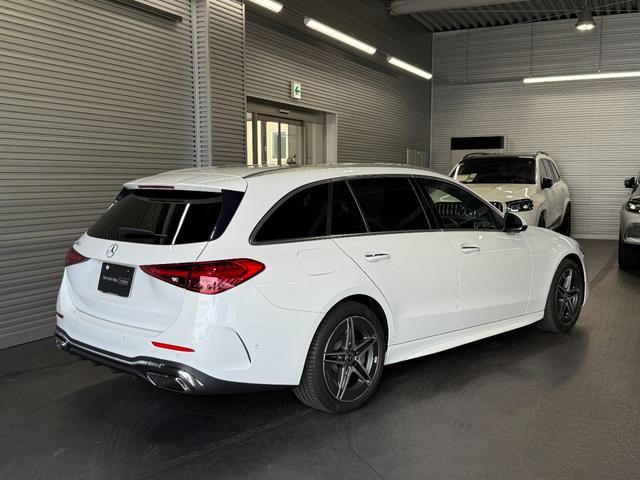 Ｃクラスステーションワゴン Ｃ２２０ｄステーションワゴンアバンギルドＡＭＧライＰ　ベーシックＰＫＧ　ドライバーズＰＫＧ　パノラミックＳ／Ｒ　ヘッドアップディスプレイ　レーダーセーフティＰＫＧ　パワーゲート／フットオープナー　ワイヤレスチャージ　３６０°カメラ　メモリー付パワーシート（55枚目）