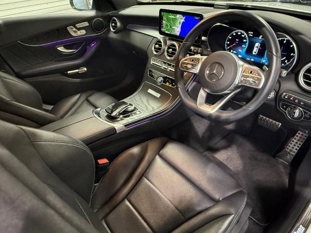 Ｃクラス Ｃ２２０ｄローレウスエディションスポーツプラスパック　レーダーセーフティＰＫＧ　Ｆメモリー付パワーシート＆シートヒーター　ヘッドアップディスプレイ　ワイヤレスチャージ　バックカメラ　パワートランク／フットオープナー付　キーレスゴー　ＡＲＴＩＣＯレザー（18枚目）