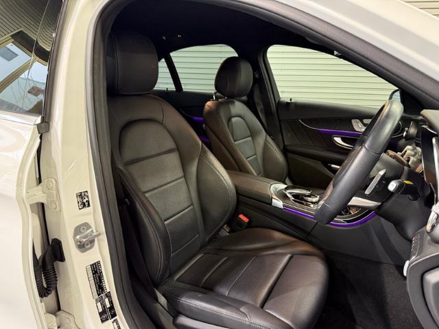 Ｃクラス Ｃ２２０ｄローレウスエディションスポーツプラスパック　レーダーセーフティＰＫＧ　Ｆメモリー付パワーシート＆シートヒーター　ヘッドアップディスプレイ　ワイヤレスチャージ　バックカメラ　パワートランク／フットオープナー付　キーレスゴー　ＡＲＴＩＣＯレザー（32枚目）