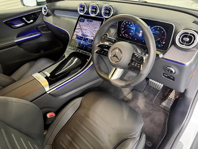 GLC GLC220d 4MクペドライバズP+AMGラインP レーダーセーフティPKG パノラミックS/R ワイヤレスチャージ Fメモリー付パワーシート FRシートヒーター パワーゲート/フットオープナー付 360°カメラ ミーコネクト 黒ARTICOレザー(18枚目)