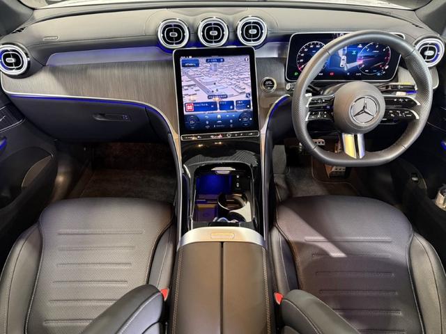 GLC GLC220d 4MクペドライバズP+AMGラインP レーダーセーフティPKG パノラミックS/R ワイヤレスチャージ Fメモリー付パワーシート FRシートヒーター パワーゲート/フットオープナー付 360°カメラ ミーコネクト 黒ARTICOレザー(52枚目)