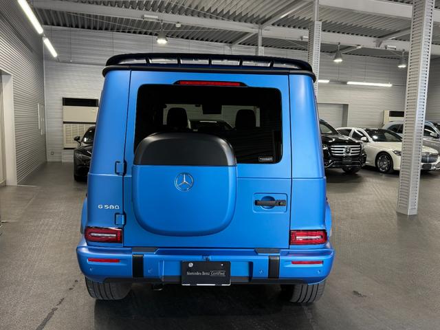 Ｇクラス Ｇ５８０　ウィズＥＱテクノロジーエディション１　デジタルルームミラードラレコ付　リアルーフスポイラー　ガラススライディングルーフ　サウスシーブルーマグノ　ブルメスタサウンド　ステアリングヒーター　Ｆメモリー付パワーシート＆ヒーター＆ベンチレーター（63枚目）