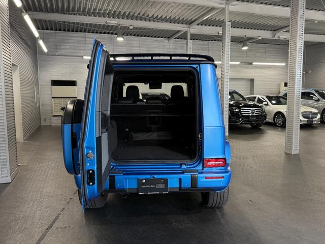 Ｇクラス Ｇ５８０　ウィズＥＱテクノロジーエディション１　デジタルルームミラードラレコ付　リアルーフスポイラー　ガラススライディングルーフ　サウスシーブルーマグノ　ブルメスタサウンド　ステアリングヒーター　Ｆメモリー付パワーシート＆ヒーター＆ベンチレーター（66枚目）