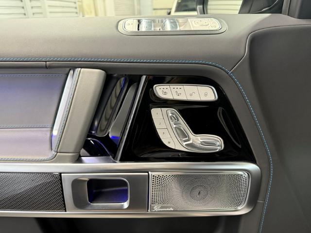 Ｇクラス Ｇ５８０　ウィズＥＱテクノロジーエディション１　左ハンドル　ガラスＳ／Ｒ　オパリスホワイトマグノ　ブルメスタサウンド　ステアリングヒーター　Ｆメモリー付パワーシート＆ヒーター＆ベンチレーター＆リラクゼーション＆ダイナミックシート　ドラレコ３６０（17枚目）