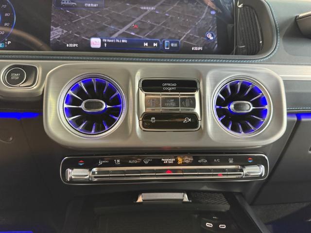 Ｇクラス Ｇ５８０　ウィズＥＱテクノロジーエディション１　左ハンドル　ガラスＳ／Ｒ　オパリスホワイトマグノ　ブルメスタサウンド　ステアリングヒーター　Ｆメモリー付パワーシート＆ヒーター＆ベンチレーター＆リラクゼーション＆ダイナミックシート　ドラレコ３６０（34枚目）