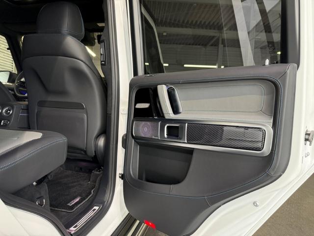 Ｇクラス Ｇ５８０　ウィズＥＱテクノロジーエディション１　左ハンドル　ガラスＳ／Ｒ　オパリスホワイトマグノ　ブルメスタサウンド　ステアリングヒーター　Ｆメモリー付パワーシート＆ヒーター＆ベンチレーター＆リラクゼーション＆ダイナミックシート　ドラレコ３６０（49枚目）