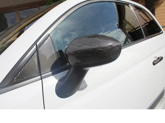 アバルト５９５ コンペティツィオーネ　１オーナー・バッドフェイスボンネット・ＫＷ車高調・ＡＤＶＡＮ１７ｉｎｃｈＡＷ・カーボンボディーパーツ・インテリアパーツ・ＭＣＢ・ｄｉｖｅｒｔｉエアクリ・ローポジシートレール（6枚目）