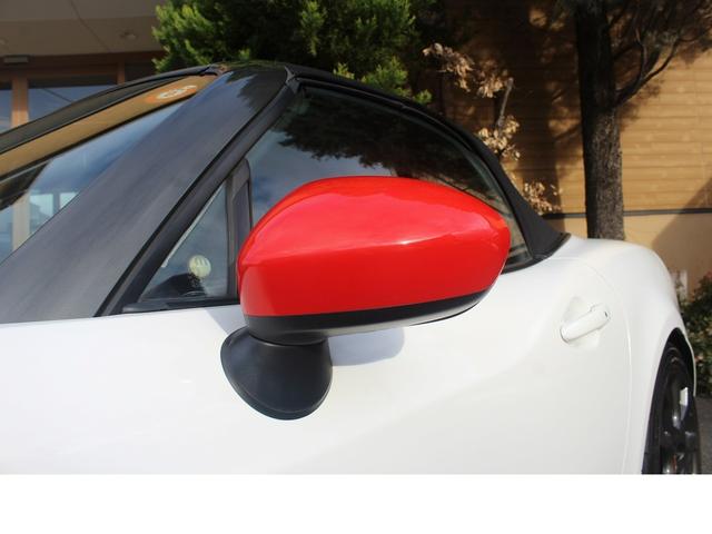 アバルト１２４ スパイダー ベースグレード　６ＭＴ・ナビ・レザーＰＫＧ・タイミングベルト・ＷＰ交換・レコードモンツァ・ローダウンコイル・スロットルコントローラー・エアクリーナー・ボンネットダンパー・カーボンシフトパネル・ホイールスペーサー（7枚目）