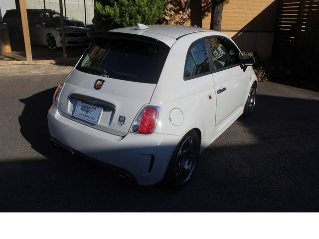 アバルト500 G-TECHタービン/インタークーラー/ECU/バルブ付きマフラー/224PS・ロールゲージ・Brembo・アラゴスタ車高調・レカロフルバケ・リアビックローター・アドバン17インチAW・カーボンリップ(15枚目)