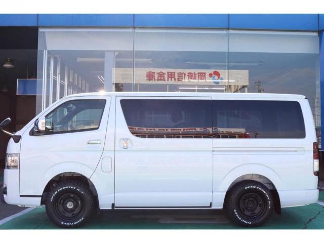 スーパーGL ダークプライムII ディーゼル4WD/MONSTAMUDWARRIOR16inch/TRDフロントスポイラーLED付き/純正テールスモーク加工/SDナビ/ETC/パーキングサポート/両側電動スライドドア(9枚目)