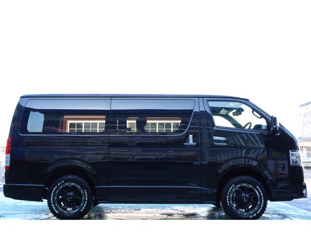 スーパーGL ダークプライムII 4WD/パーキングサポート/床張りフローリング施工/FLEXオリジナルDELF0416AW/Rim TAKUMI GHX ショックアブソーバ/エンジンフードカバー前後/TRD フロントスポイラー(63枚目)