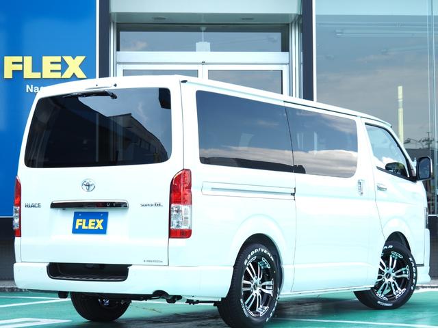 スーパーGL ダークプライムII 2インチローダウン/FLEXオリジナルデルフィーノフロントリップスポイラー/FLEXオリジナル DELF02/17インチGOODYEARナスカー/7インチSDナビ/ETC/PVMナビ連動加工(57枚目)