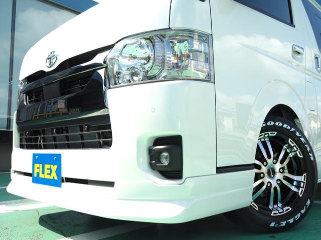 スーパーGL ダークプライムII 2インチローダウン/デルフィーノフロントリップスポイラーDELF02/17インチGOODYEARナスカー/7インチナビ/ETC/リアスポイラーアルティメット/テールランプ/ガッツミラー同色/PVMナビ(26枚目)