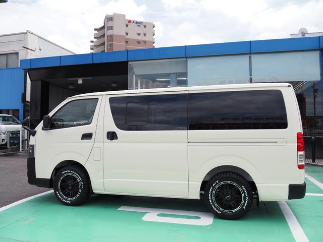 ロングスーパーGL TRDフロントスポイラーTRDマッドフラップシートカバータイプ2ベットキットデルフ04/オープンカントリーFLEXドアノブガード/スカーフガードSDフルセグナビフリップダウンモニター(63枚目)