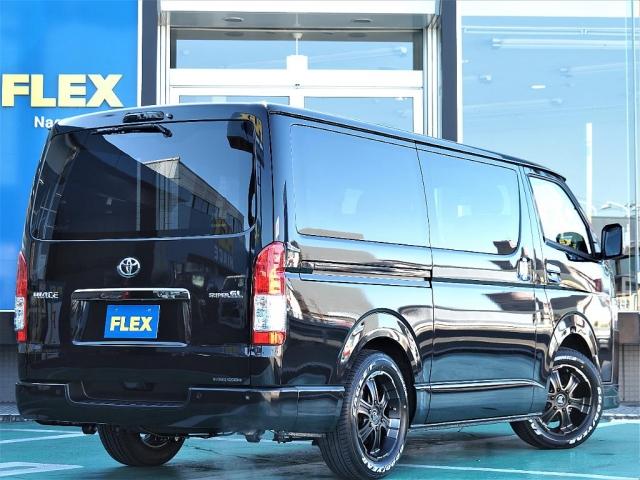 スーパーGL ダークプライムII 新車 7型 ダークプライムII ガソリン 2WD FLEX コンプリートカスタム トヨタセーフティセンス搭載 両側パワースライドドア パノラミックビューモニター デジタルインナーミラー(2枚目)