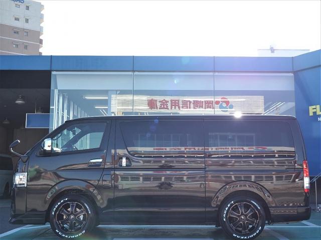 スーパーGL ダークプライムII 新車 7型 ダークプライムII ガソリン 2WD FLEX コンプリートカスタム トヨタセーフティセンス搭載 両側パワースライドドア パノラミックビューモニター デジタルインナーミラー(4枚目)