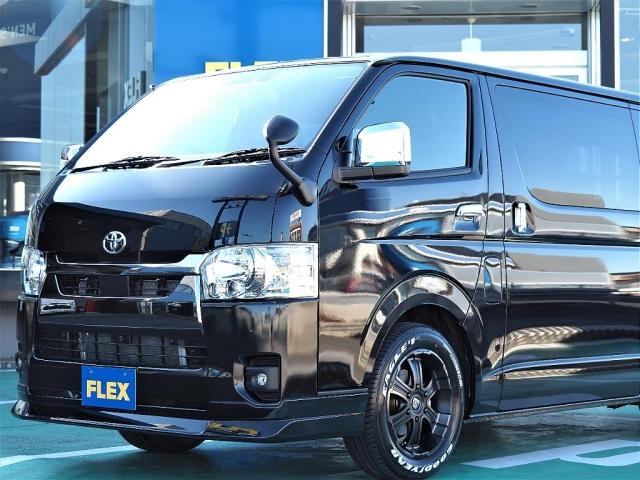 スーパーGL ダークプライムII 新車 7型 ダークプライムII ガソリン 2WD FLEX コンプリートカスタム トヨタセーフティセンス搭載 両側パワースライドドア パノラミックビューモニター デジタルインナーミラー(7枚目)