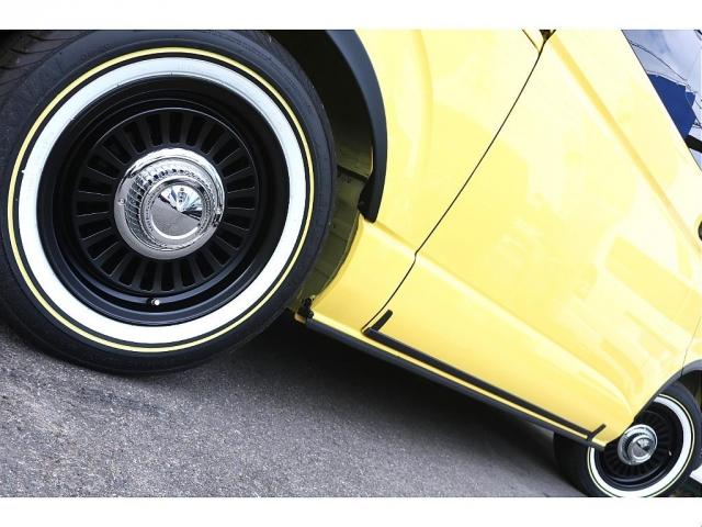 ロングスーパーGL パーキングサポート 特設カラーライトイエロー ReClassic 丸目フェイス クラシックテール ARBルーフラック アルパイン製11インチナビ ETC シートカバー ベッドキット(8枚目)