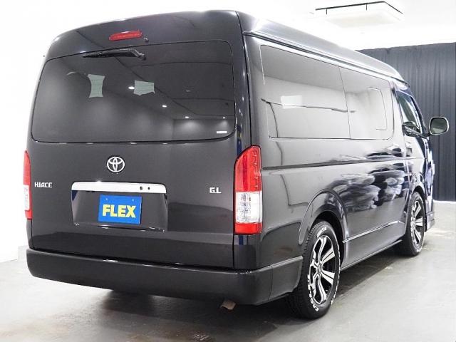 ハイエースワゴン GL ハイエース ワゴンGL FLEXオリジナル内装架装アレンジAS フルフラットアレンジ フローリング施工 テーブル セカンドベンチシート カロツェリアナビ バックカメラ フリップダウンモニター ETC(5枚目)