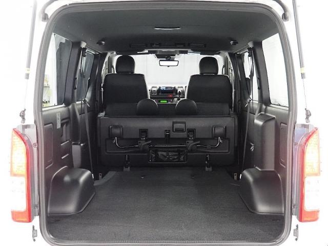 ハイエースバン ロングスーパーGL ダークプライムS ハイエースバン DARKPRIME S スーパーGL ディーゼル4WD パール 両側パワースライドドア ハーフレザーシート 足回りチューン GR製フロントスポイラー マッドフラップ アルミホイール(17枚目)