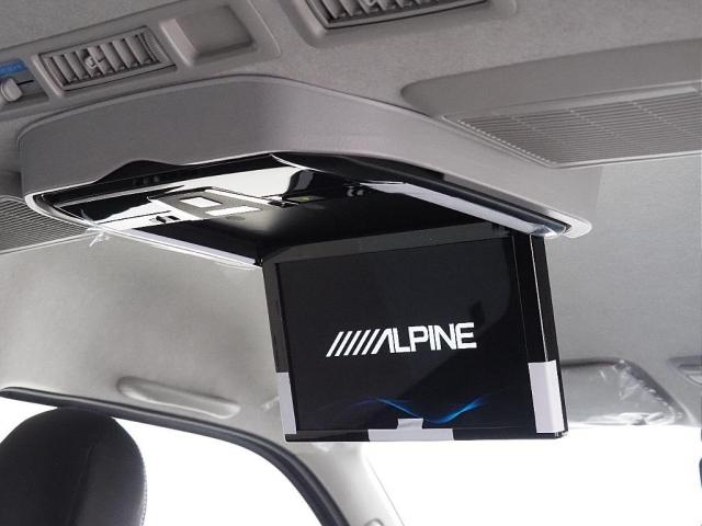 ハイエースワゴン GL ロング ファインテックツアラー ファインテックツアラー 両側パワースライドドア ローダウン FLEXオリジナルカスタムパーツ スポイラー オーバーフェンダー アルミホイール テールランプ シートカバー インテリアパネル アルパイン(11枚目)